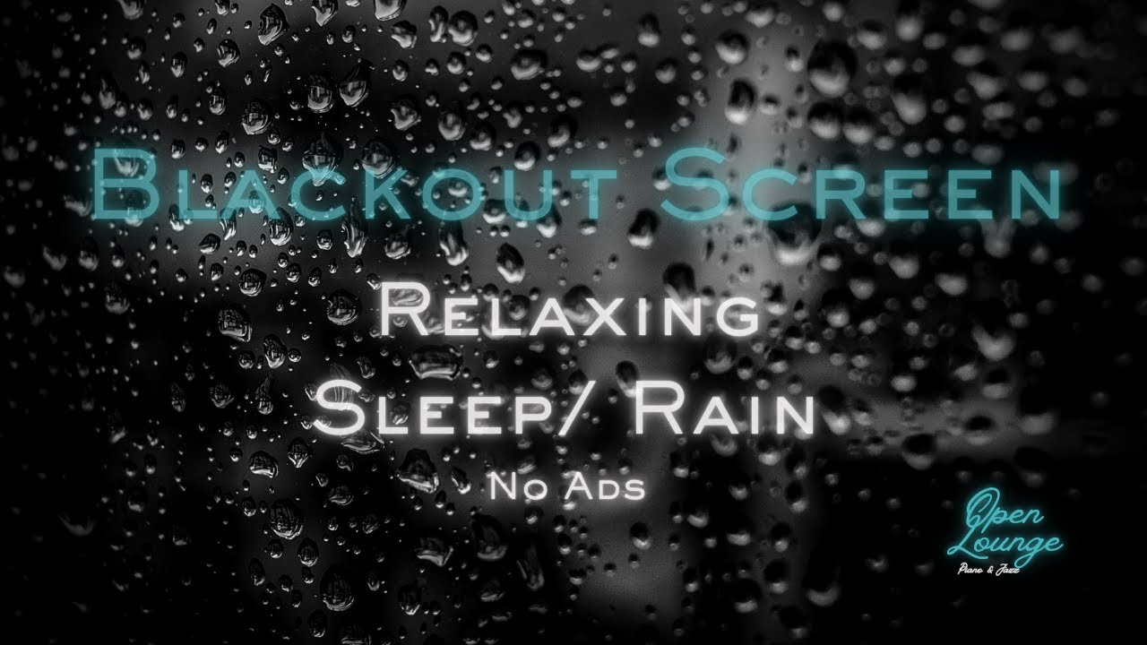 Blackout Rain 🌧️ Deep Sleep • No Light • Nightly Live