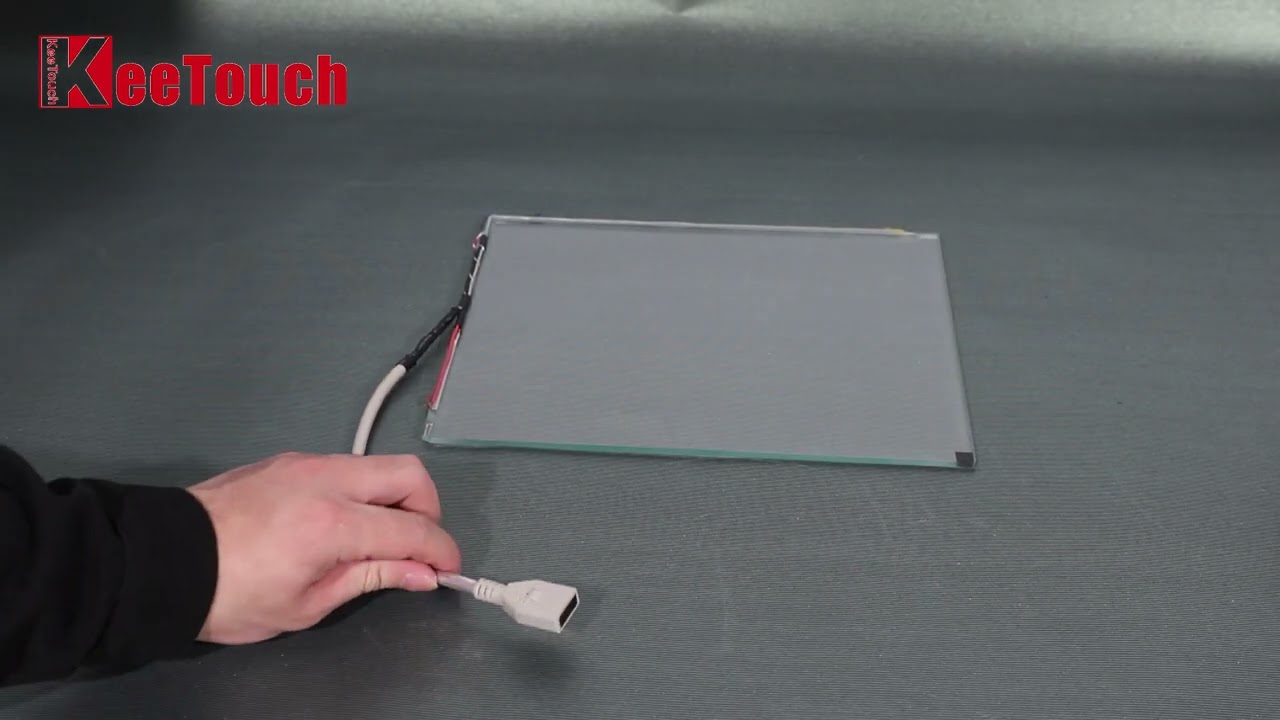 OEM SAW Touch Panel , Surface Wave Touch Screen For Self Service Machine 12.1 Inch