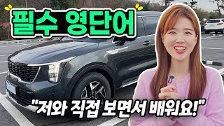 재밌고 유용한 자동차 영단어& 표현 (feat. 🚗 쏘렌토 하이브리드)