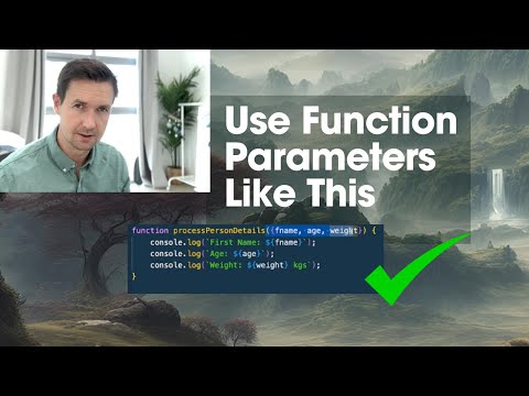 Use Function Paramaters Like This