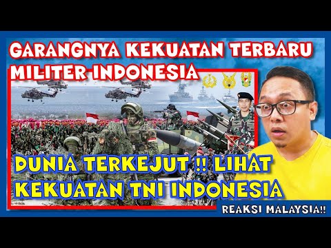 🇮🇩 GARANGNYA KEKUATAN TERBARU MILITER INDONESIA, DUNIA TERKEJUT KEKUATAN TNI INDONESIA‼️ MY REACTION