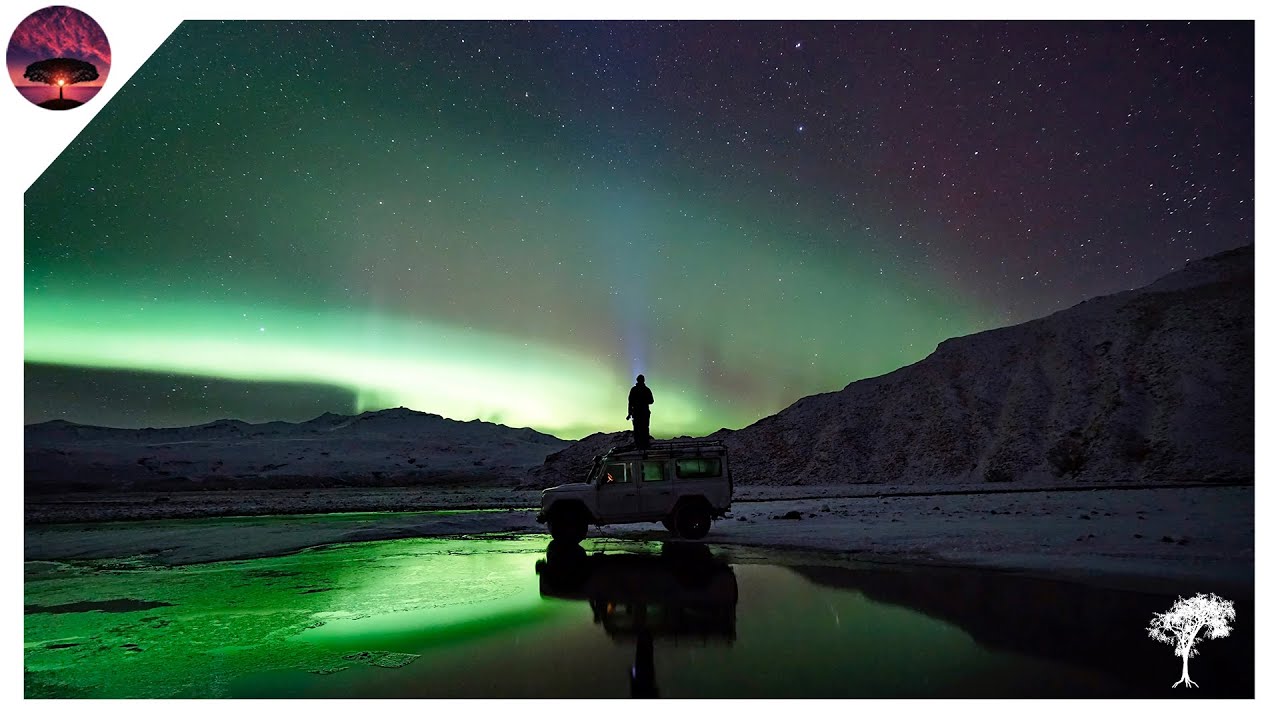 Polar light meditation music | PlanetMeditation