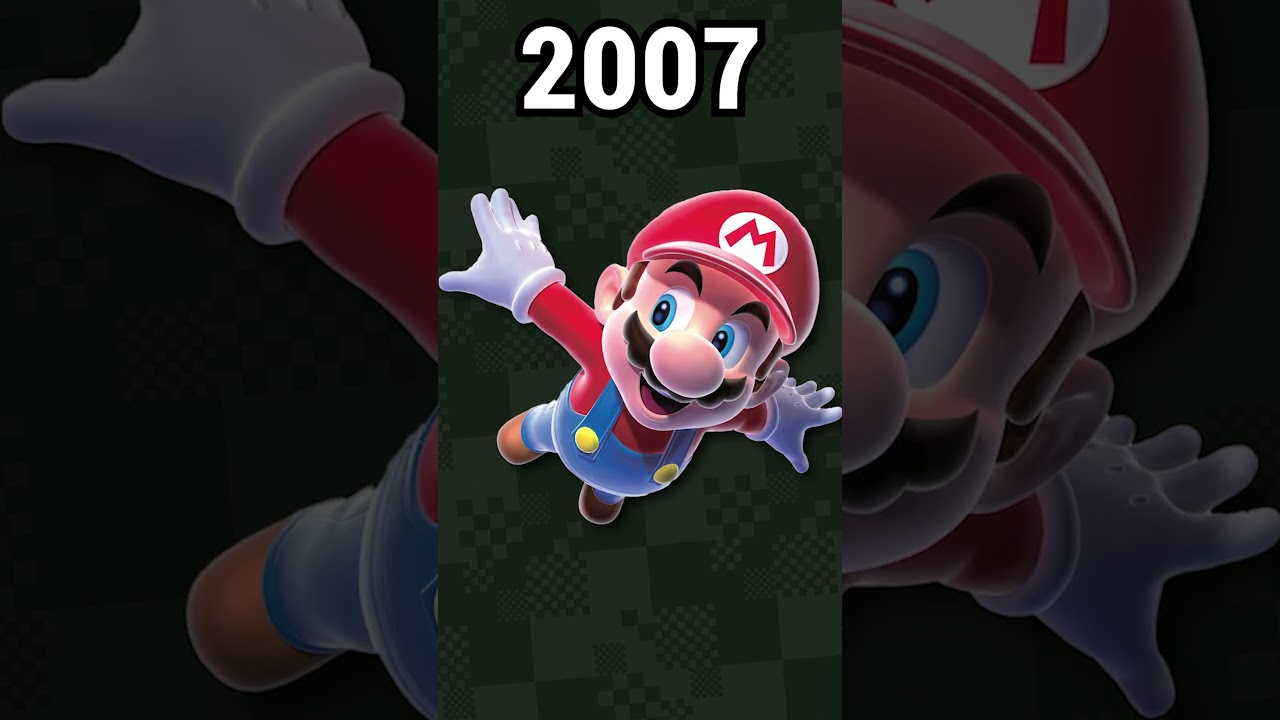 Evolution of Super Mario Artwork (1985 - 2023) 🍄#SuperMarioWonder #SuperMaro #Shorts