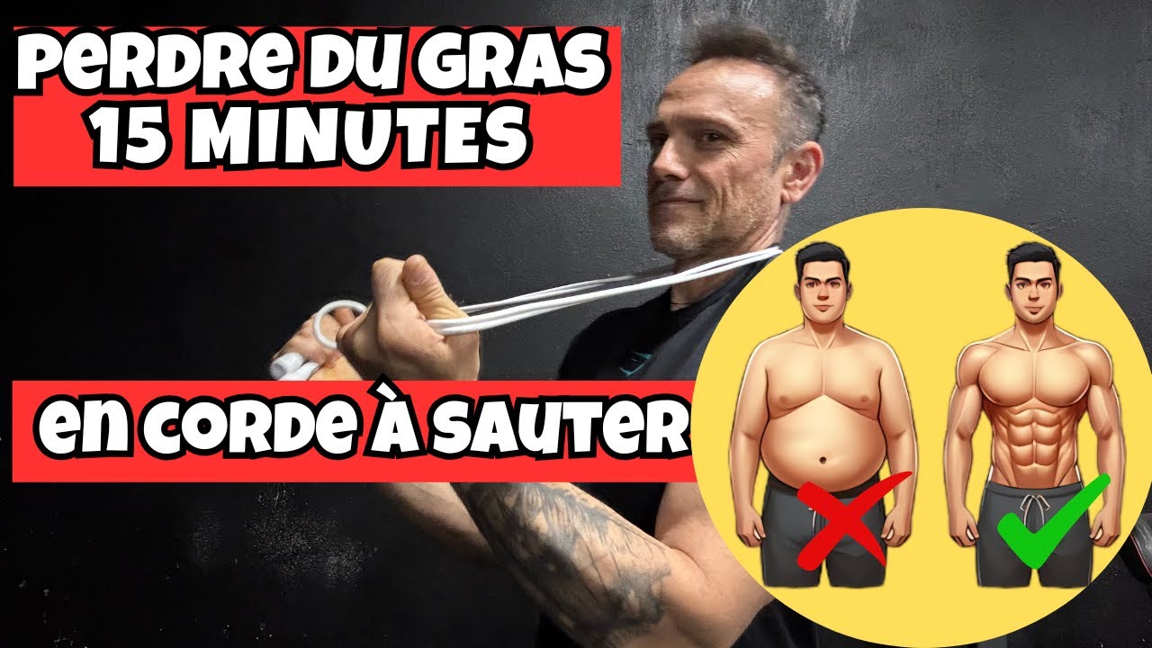 15 Minutes en corde à sauter pour perdre du gras