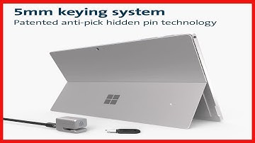 Kensington Microsoft Surface Pro 7 and Surface Go Keyed Cable Lock (K62044WW)