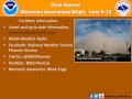 Monsoon Awareness Week: Dust Storms