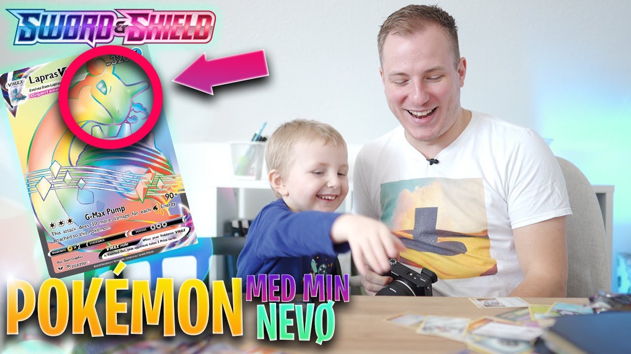 POKÉMON KORT MED MIN 4-ÅRIGE NEVØ!