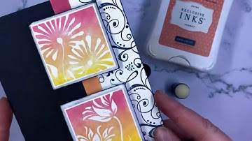 Adding Colors to Stamps with Sponge Daubers