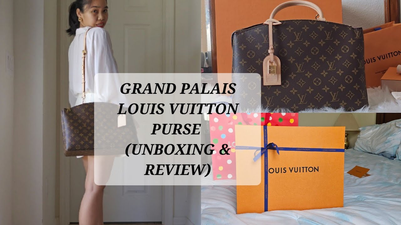 What's in my LOUIS VUITTON GRAND PALAIS?! Life After Paying off
