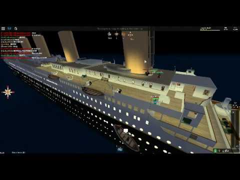 The Sinking Of The Roblox Titanic Roblox April 14 1912 Youtube