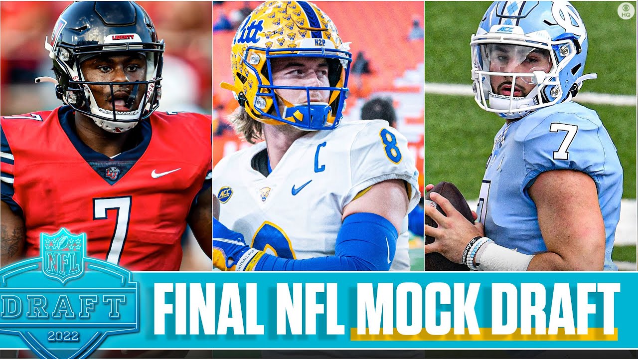 2022 NFL Mock Draft: THREE QBs go in the First Round [ONE BIG SURPRISE] |  CBS Sports HQ - YouTube