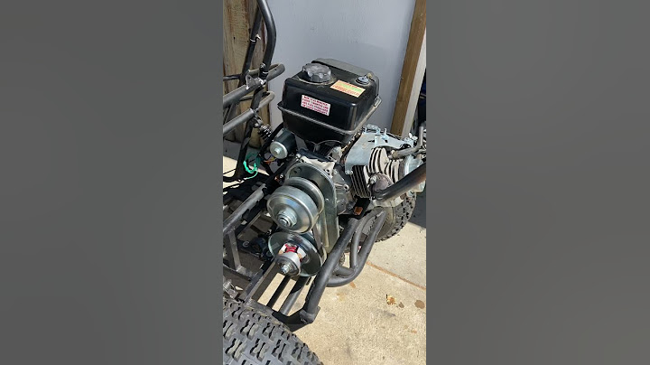 Predator 420cc engine in go kart