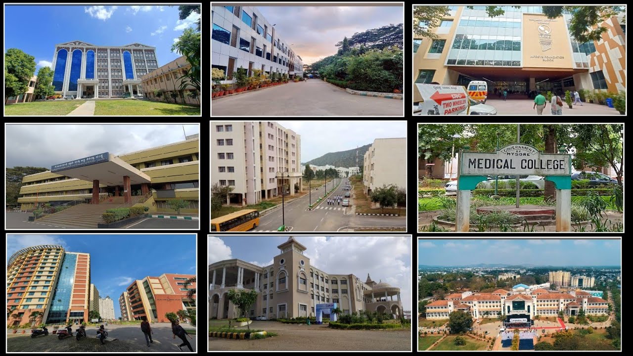 TOP 15 GOVERNMENT MEDICAL COLLEGES IN KARNATAKA || BEST TOP BSC AHS ...