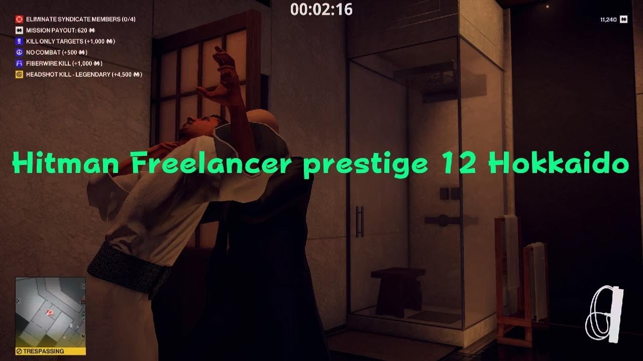 HITMAN Freelancer prestige 12 Hokkaido