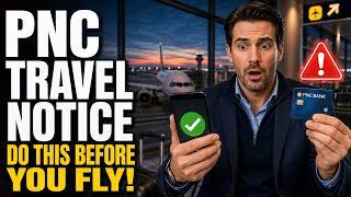 How to set up travel notice with PNC online
