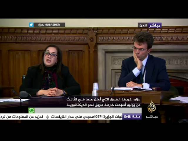 البرلمان البريطاني .. جلسة بعنوان "الكفاح من أجل الديمقراطية وحقوق الإنسان في مصر"