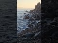 На горизонте кораблик. Море. Шёпот волн прибоя. #nature #travel