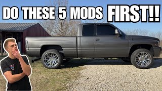 Top 5 mods for a 2nd gen Cummins | Getting it out of hibernation!!