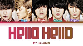 FT Island Hello Hello Color Code Lyrics Rom English Indonesia Trans