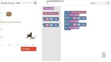 Blockly Games Bird level 6