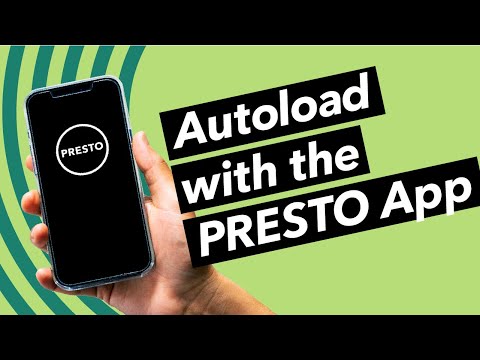 How to Set up Autoload on the PRESTO App | How to PRESTO