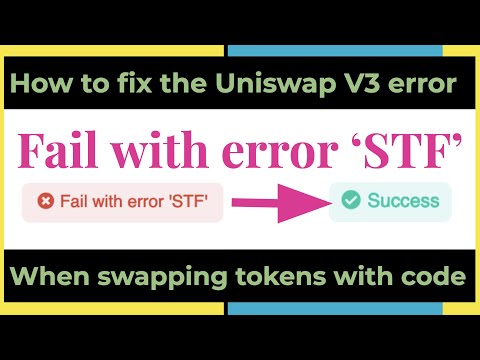 Fix Uniswap V3 error, 