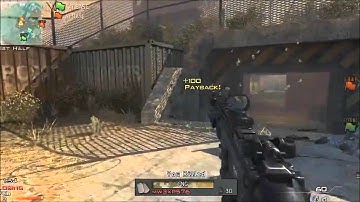 MW3 Multiplayer Gameplay: Scar CTF on Dome (Modern Warfare 3)