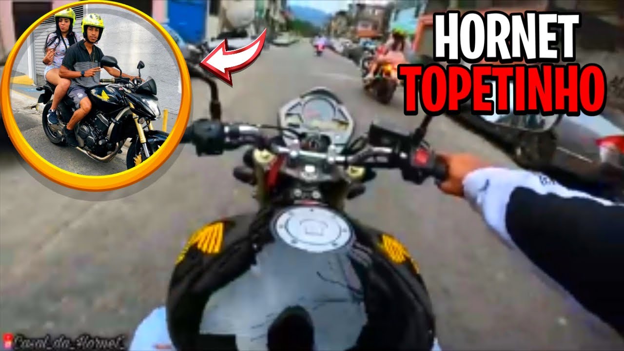 HORNET TOPETINHO PRETA, ASSOMBRANDO TUDO NO PIÃO 🚀💥