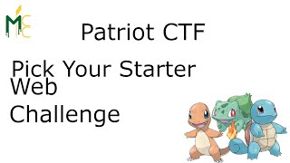 Patriot CTF - Pick Your Starter