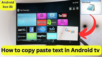 How To Copy And Paste Text On An Android Tv Box || How to use Notepad in android box tv