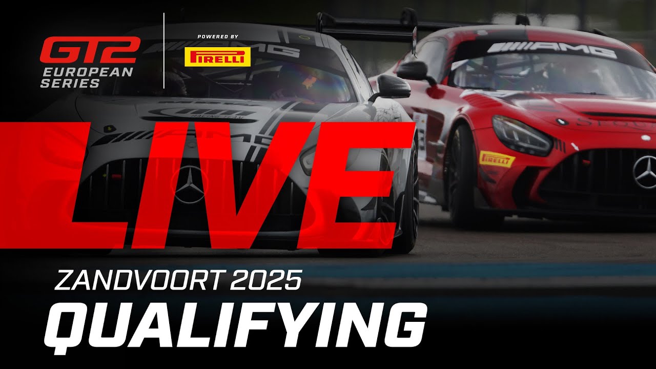 LIVE | Qualifying | Zandvoort | 2025 GT2 Europe