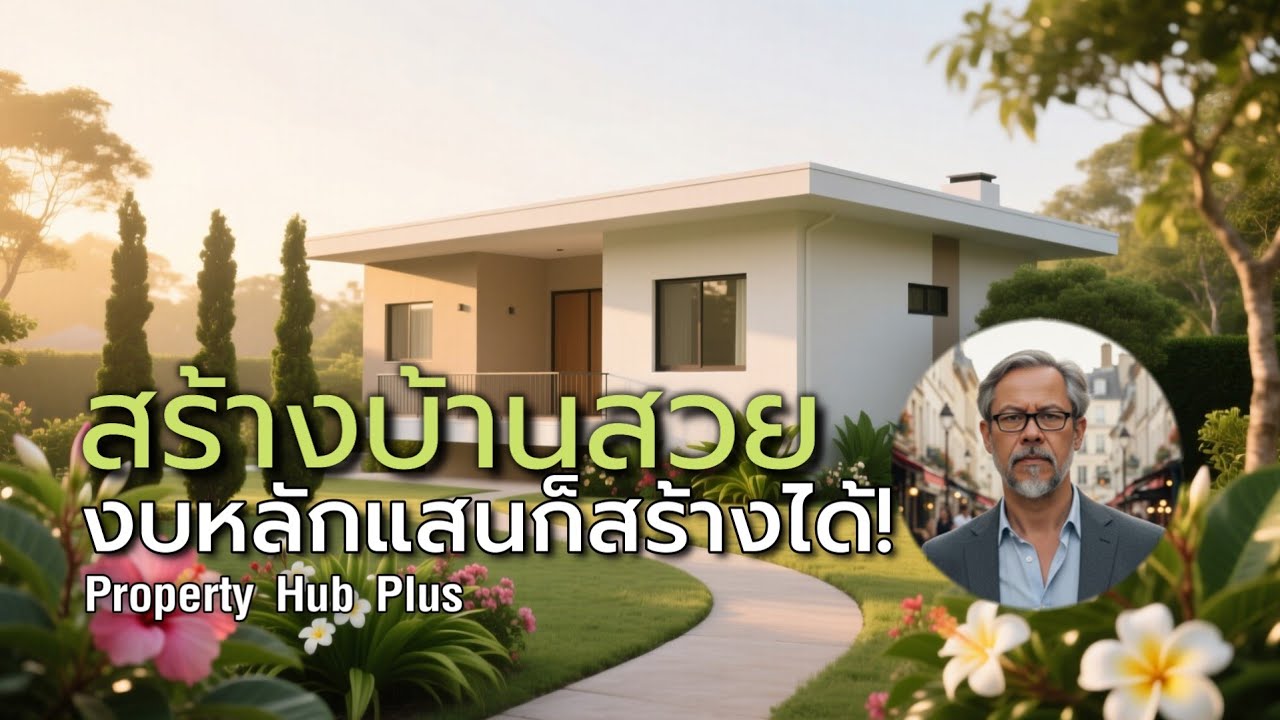 สร้างบ้านสวย งบหลักแสนก็สร้างได้! | Property Hub Plus