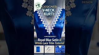 Satin Fabric Neck Design Cutting and Stitching #stitching#ytshorts #shortvideo #fashion #instagram