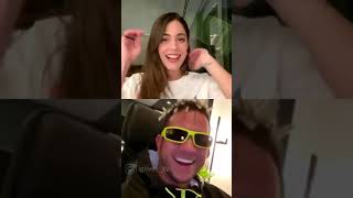 Instagram Live: Tini e Ovy On The Drums (25.03.2020)
