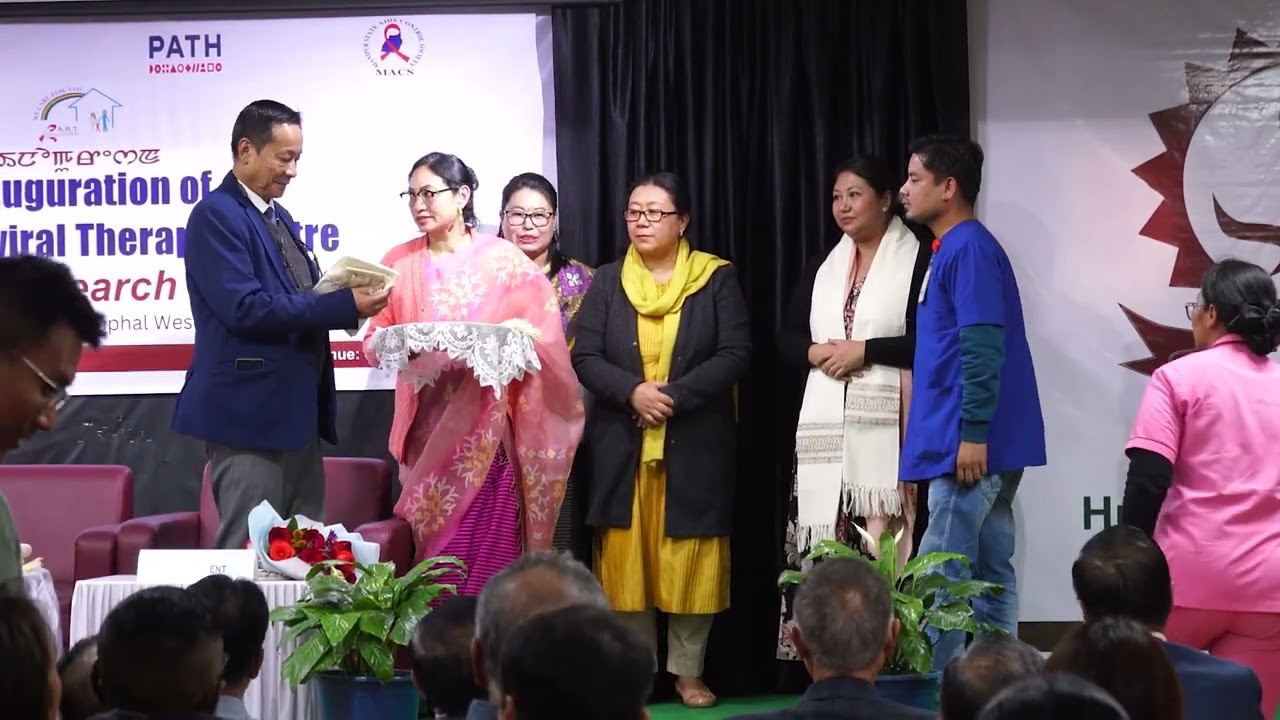 ART Centre Inauguration at Shija Hospitals Langol, Manipur