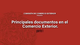 “Main documents in Foreign Trade”