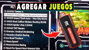 COMO AGREGAR E INSTALAR JUEGOS NUEVOS a CUALQUIER GAME STICK X2 LITE 4K RETO