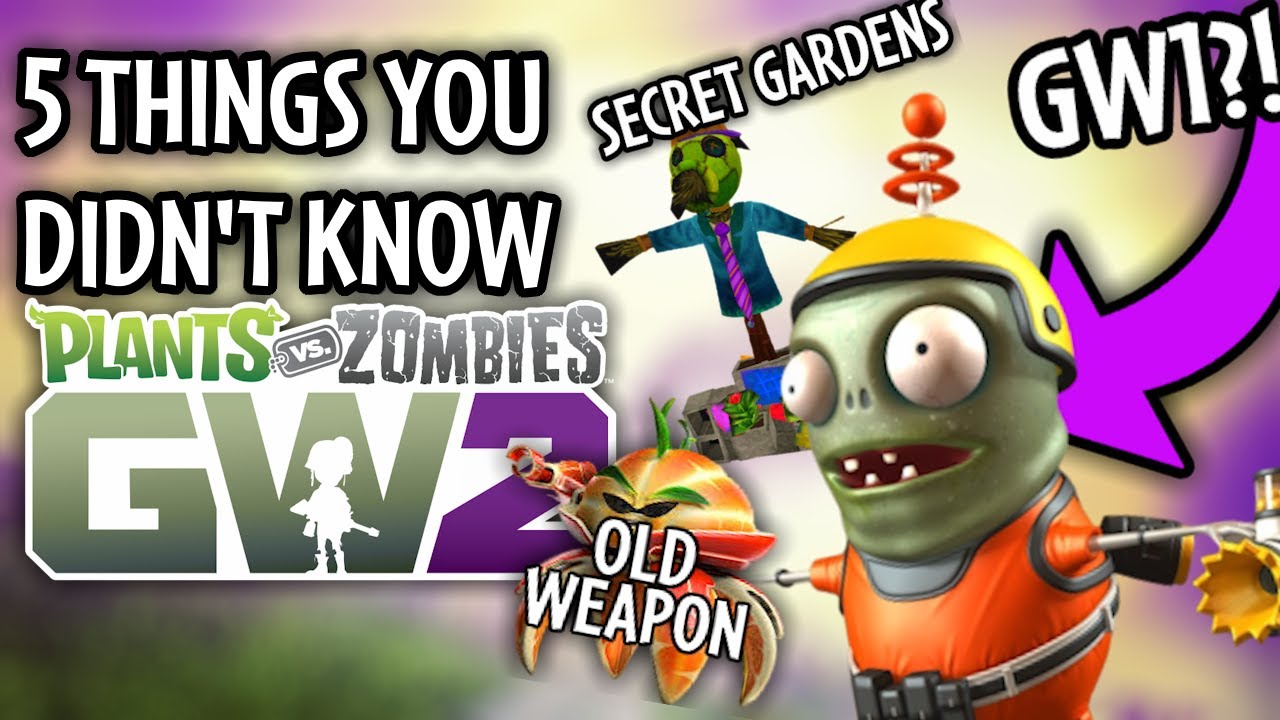 5 Things You Didn't Know In PvZ Garden Warfare 1&2