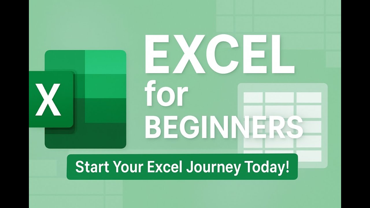 "Excel for Beginners: Master the Basics in 10 Minutes!" - YouTube