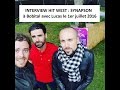 Capture de la vidéo Synapson Interview Hit West À Bobital Été 2016