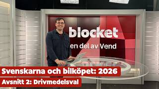 Blocket Fordon Bilrapport Svenskarna Och Bilköpet 2026 Drivmedelsval