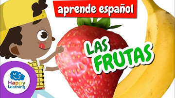 Learn Fruits in Spanish | Happy Learning 🍎🍌🍇