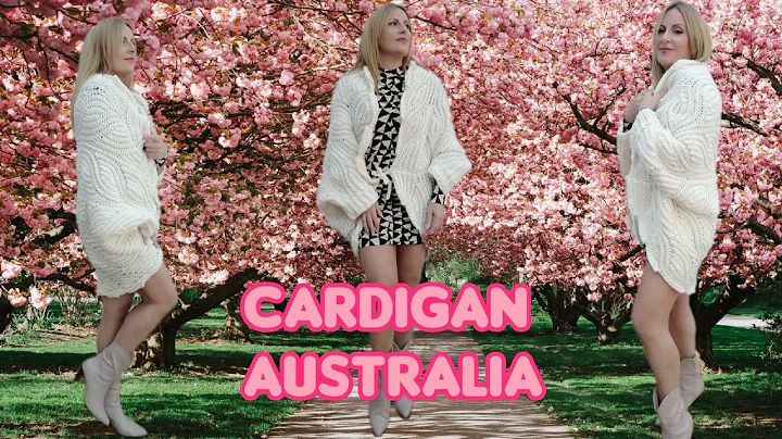 Cardigan Australia  Parte 1-2 realizado a crochet,...