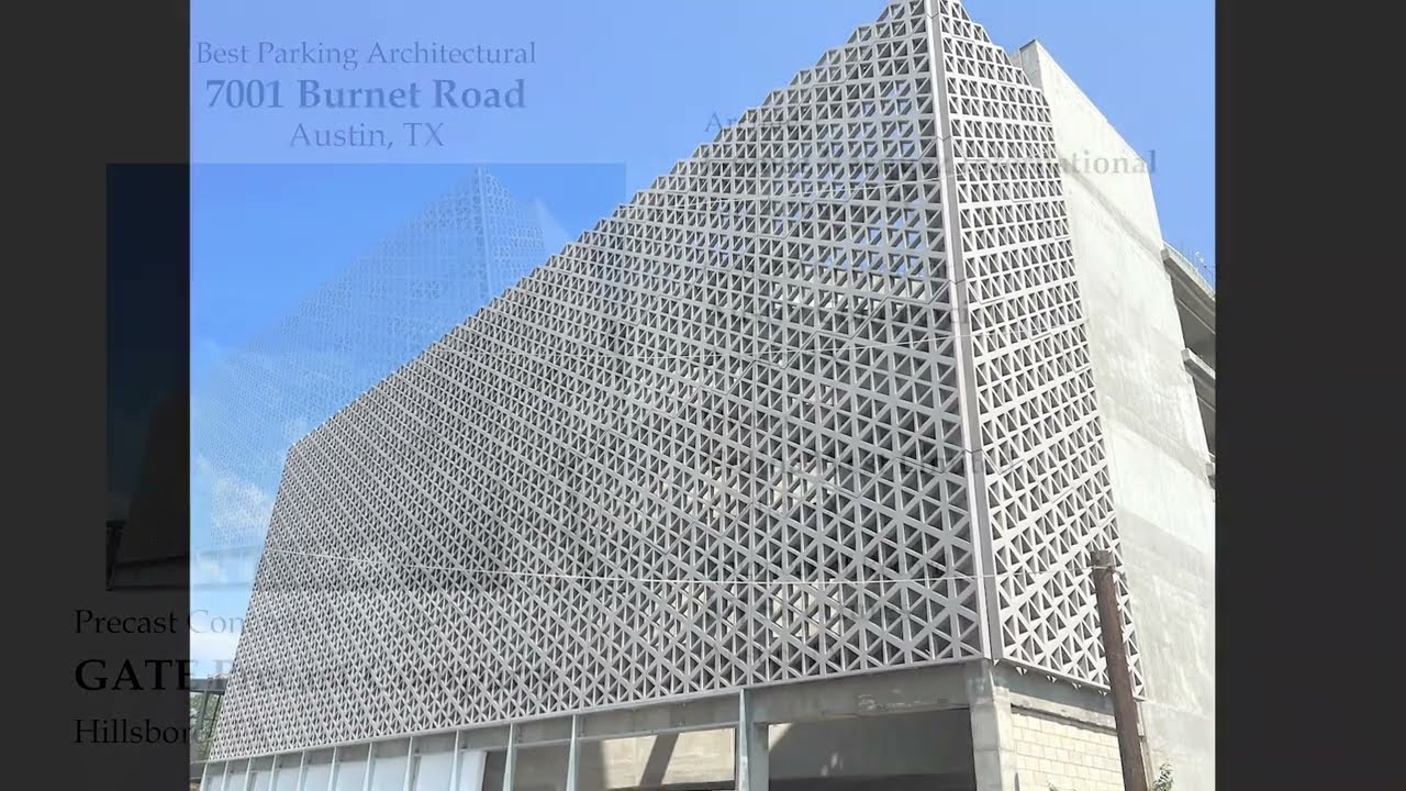 24 03 7001 Burnet Road   PCMA AWARD   Best in Precast Best Architectural Precast