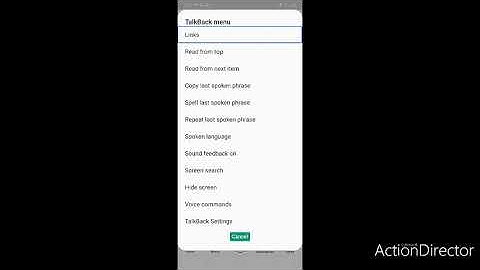 How to update commentary screen reader  for blind users