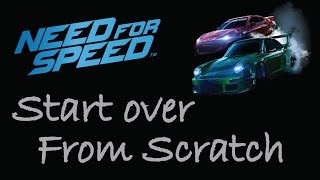 Need for Speed- Reset Your Journey / Start Career Over /restart and Solo Mode on NFS screenshot 2