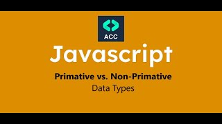 Primitive vs Non-Primitive Data Types in JavaScript