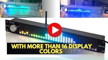 Decibelvibe TNZ SGE6 - Audio Graphic Equalizer with more than 16 display colors - How it works
