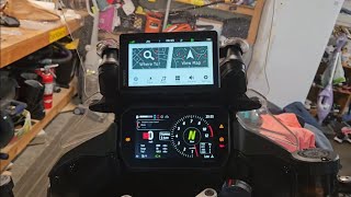 Multistrada V4 Zumo xt, Navigation mount and Lock