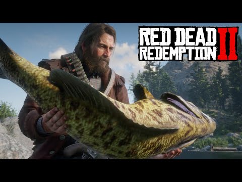 Лучшее место для рыбалки в Red Dead Redemption 2